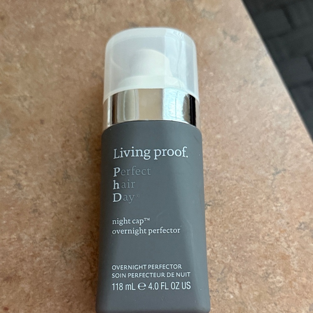 NEW Living Proof Gray Night Cap Hair Perfector